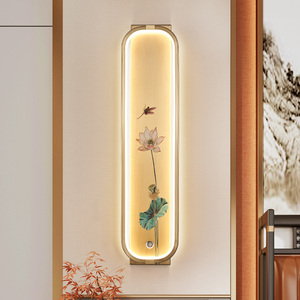 2023新款创意设计师壁灯长条卧室房间高级感一对竖条客厅沙发墙灯