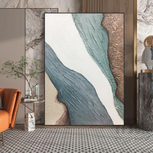 手绘立体肌理油画玄关过道墙体挂画现代抽象客厅沙发背景墙装饰画