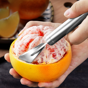 剥橙器304不锈钢橙子剥皮开橙削皮柚子橘子水果扒皮石榴去皮神器