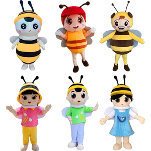 小蜜蜂卡通人偶服装行走公仔服道具蚂蚁大黄蜂演出玩偶巡游服