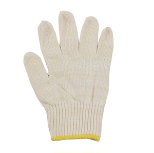 safeman君御 71005c 500克白兔纯棉线手套(21支纱)