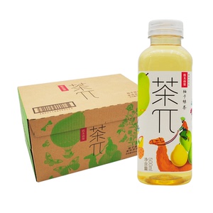 农夫山泉茶兀饮料茶派果味水柚子绿茶味500ml*15瓶整箱