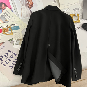 黑色高级感西装外套女2024春季新款气质休闲春装流行韩版职业西服