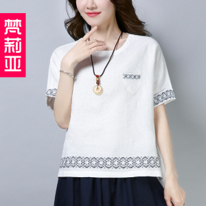 亚麻衣服女装