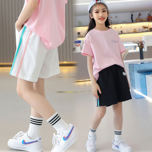 女童短裤夏季儿童裤子洋气10休闲五分裤12岁女孩夏装中裤薄款外穿