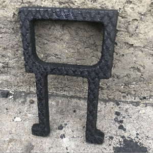 球墨铸铁爬梯污水井口踏步路桥施工安全爬梯窖井人孔深井踩脚