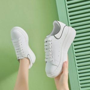 阿比让真皮小白鞋