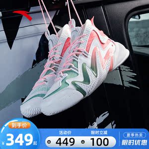 安踏狂潮2篮球鞋男春夏新款kt汤普森球鞋耐磨运动鞋112211652s-6