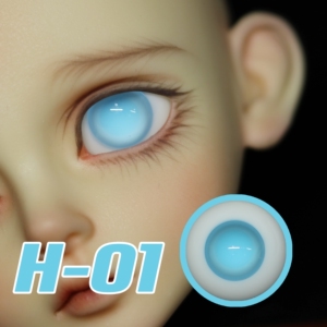 【西太子】bjd玻璃眼珠h01天蓝色浅瞳孔款346分14mm 满68包邮