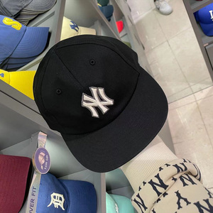 嘻哈ny平沿棒球帽