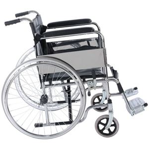 2024新款轮椅轮椅老人可折叠代步车折叠轮椅便携式轮椅折叠轻小轮