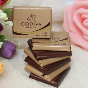 Godiva歌帝梵巧克力进口黑巧克力片喜糖巧克力块生日礼物伴手礼