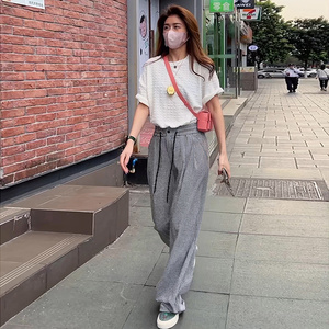 御姐时尚高级感套装女欧货2022春夏新款盐系休闲穿搭女神范两件套