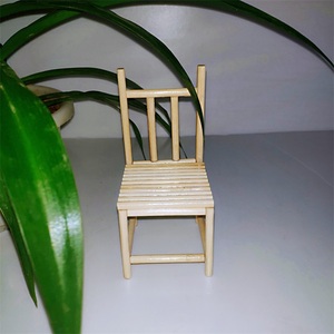 椅子一次性筷子竹签diy竹制工艺品摆件手工制作模型礼物学生作品