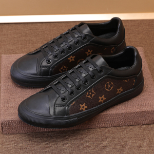 欧洲站酷奇男鞋2022新款奢侈品真皮lbvc休闲鞋高端大牌男士板鞋潮