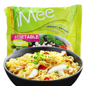 泰国进口食品艾米imee(蔬菜味)方便面袋装泡面宵夜即食70g*5袋