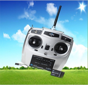 su27kt飞机feiyu飞宇f6 2.4g六通遥控器接收器四六轴固定翼控制器