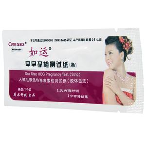 coretests/如运早早孕检测试纸条条型/1个装(简装)