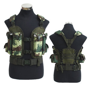 95携行具单兵战斗背具武夏数码色95子弹袋战术背心网格款携行装具