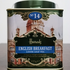英国哈罗德百货Harrods No.14 Breakfast 英式早餐茶125克散茶