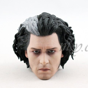 hottoys 1:6 理发师陶德 原配 头雕 全新拆卖现货