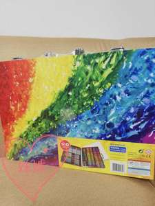 美国绘儿乐Crayola儿童画笔无毒水彩蜡笔140件绘画彩虹灵感美术盒