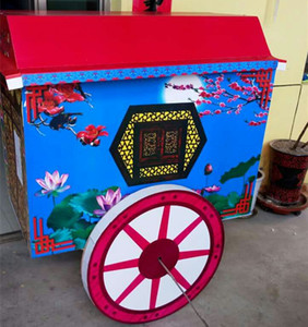 瓦楞纸【马车】殡葬用品批发布花圈厂家直销丧事用品纸扎纸活纸车