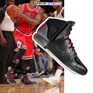 adidas 阿迪达斯篮球鞋d rose 4罗斯高帮实战运动鞋fx4066 fx5014