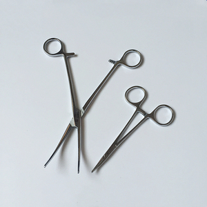 上海金钟医用不锈钢止血钳12.5cm14cm16cm18cm20cm22cm24直弯全齿