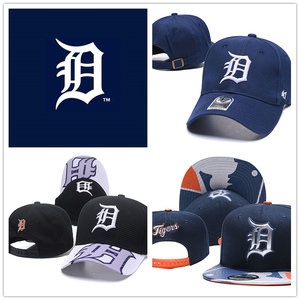 底特律老虎队detroit tigers新款帽子男女潮帽鸭舌棒球帽遮阳帽子