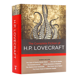华研原版 洛夫克拉夫特小说全集 英文原版 The Complete Fiction of H.P. Lovecraft 克鲁苏神话全集 怪奇小说 英文版 进口书