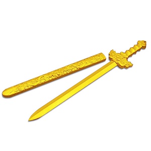 金佩玉黄金古法越王宝剑黄金精品摆件镇宅居家风水物件礼品