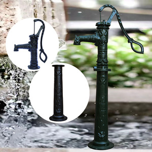 压水井老式手动摇水泵原始传统手摇水井农村老式压井头加厚铸铁