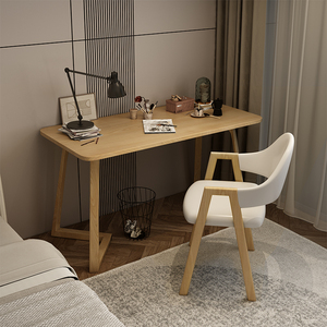 简易书桌家用床头办公桌子卧室简约电脑桌小户型长方形学生学习桌