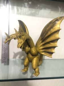 万代 奥特曼怪兽软胶 哥斯拉系列 限定 三头龙 基多拉 17cm系列