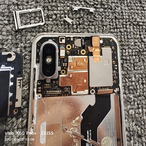 小米8 原装拆机主板连接小板排线喇叭前后置摄像头卡托主板上盖板