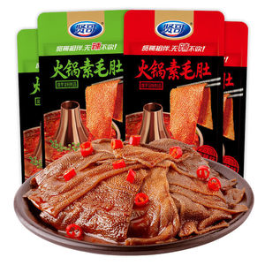 贤哥火锅素毛肚香辣网红魔芋爽毛肚素食即食休闲食品素肉零食小吃