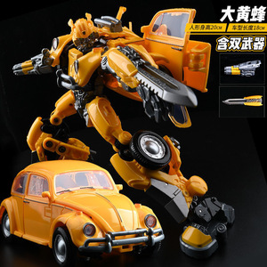 变形5大黄蜂金刚玩具甲壳虫汽车机器人电影模型儿童男孩益智礼物6