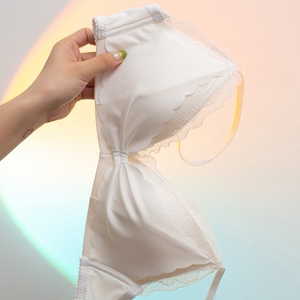 10岁女孩初期的小内衣法式内衣女小胸聚拢无钢圈胸罩少女无痕文胸