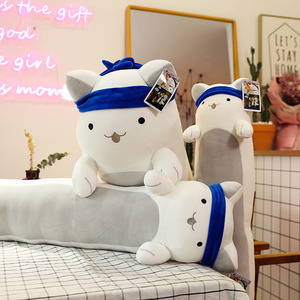 拉面猫长条抱枕漫画猫咪玩偶sq面条猫公仔女孩床上陪睡觉布娃娃软