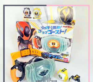 万代假面骑士灵骑ghost鬼仔dx变身腰带驱动器 感恩魂 无限魂 斗魂