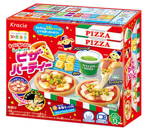 披萨派对 日本食玩嘉娜宝DIY手工益智玩具 小伶玩具
