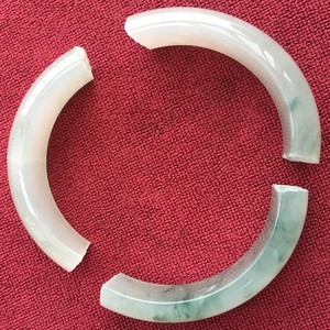 断镯子修补玉手镯修复玉器吊坠挂件维修翡翠修玉镯断裂纹修改雕刻