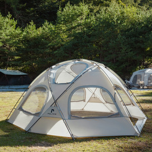 韩国polaris北极星圆顶帐篷避难所防风防雨篷顶四季户外露营帐篷