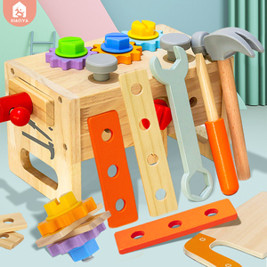 儿童拧螺丝玩具修理工具箱套装益智3到6岁宝宝动手拆装组装螺丝钉