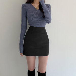 803人付款淘宝包股裙短半身裙包臀一步裙弹力裙女职业裙足浴紧身学生