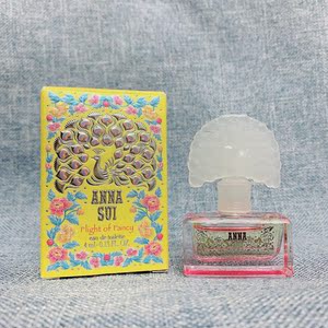 anna sui 安娜苏 flight of fancy 逐梦翎雀 黄孔雀 q版 香水 4ml