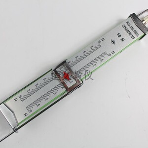 14012飞碟牌拉压测力计两用测力计10n教学用双向测力计力学实验