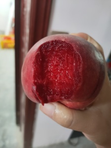 正宗现摘血桃桃新鲜应季孕妇水果朱砂紫血桃精选1斤5斤整箱包邮