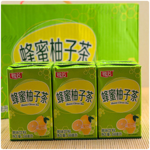 江浙沪包邮鹭芳蜂蜜柚子茶果味饮品休闲夏季饮料整箱24盒*248ml
